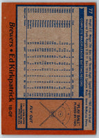 1978 Topps Ed Kirkpatrick #77