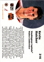 1991 Pro Set Kevin Hatcher #316