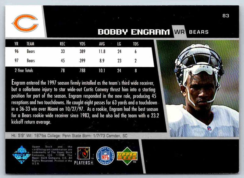 1998 Upper Deck Bobby Engram