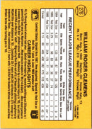 1987 Donruss Roger Clemens