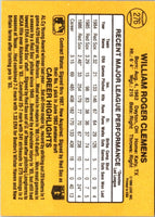 1987 Donruss Roger Clemens #276