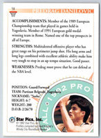 1992 Star Pics Predrag Danilovic #58