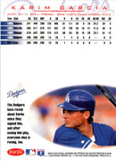1996 Fleer Los Angeles Dodgers Karim Garcia