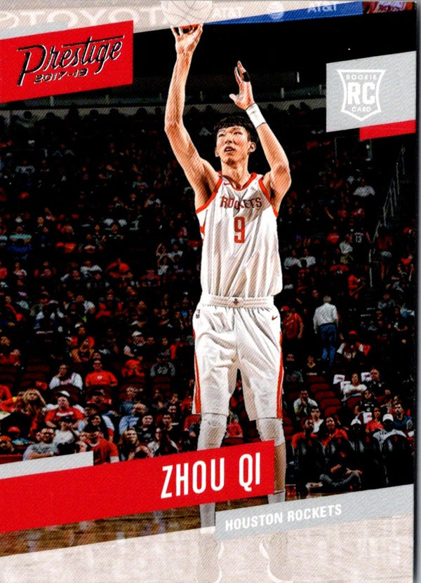 2017 Panini Prestige Zhou Qi #200 Rookie