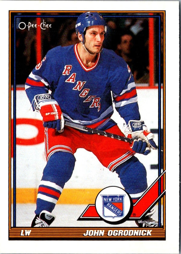 1991 O-Pee-Chee John Ogrodnick #365