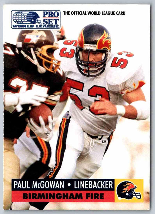 1991 Proset World League Paul McGowan #7