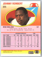 1990 Fleer Johnny Rembert #325