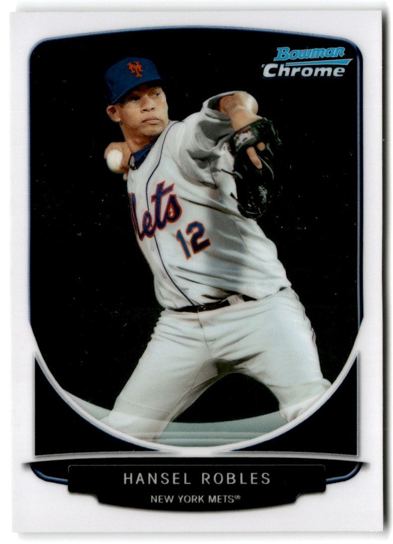 2013 Bowman Chrome Prospects Hansel Robles