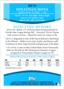 2008 Bowman Prospects Jonathan Mota