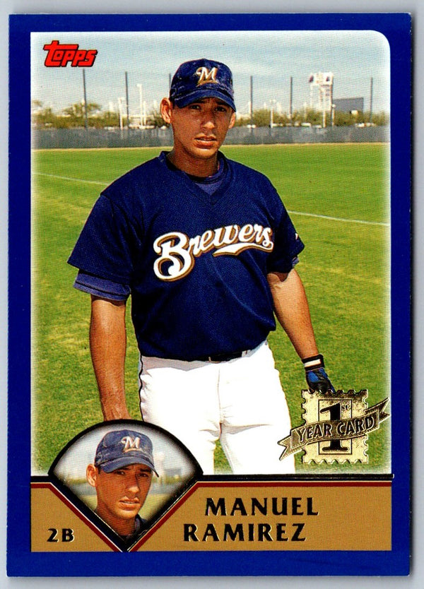 2003 Topps Manuel Ramirez #295 Rookie