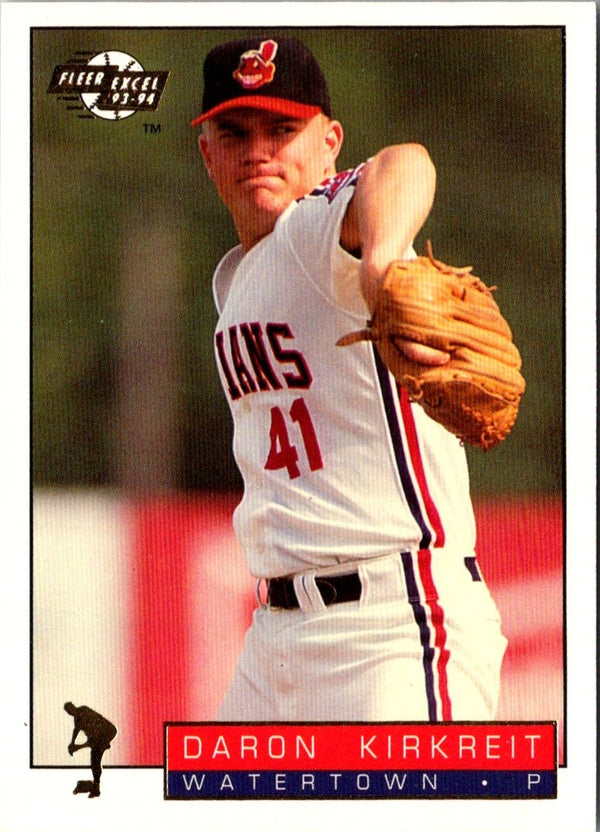 1993 Fleer Excel Daron Kirkreit #45