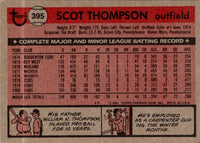 1981 Topps Scot Thompson #395