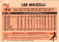1983 O-Pee-Chee Lee Mazzilli #306