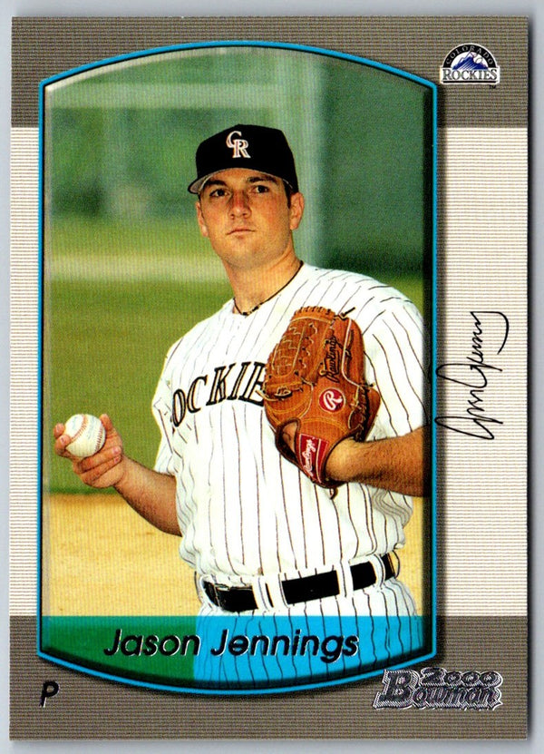 2000 Bowman Jason Jennings #313