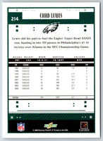 2005 Score Chad Lewis #214