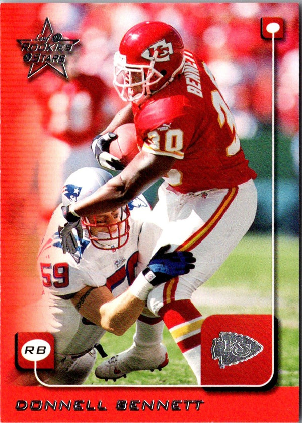 1999 Leaf Rookies & Stars Donnell Bennett #101