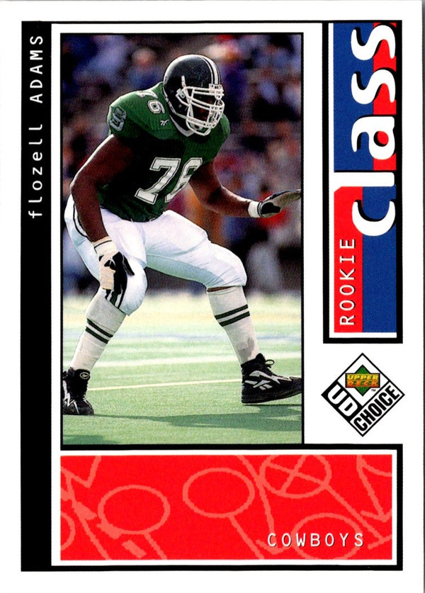 1998 UD Choice Flozell Adams #213 Rookie