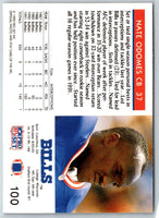 1992 Pro Set Nate Odomes #100