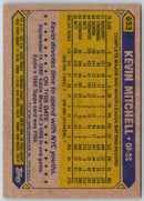 1987 Topps Kevin Mitchell