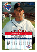 1993 Fleer Excel John Fritz #26