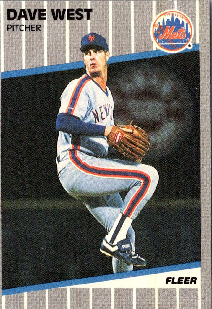 1989 Fleer Dave West