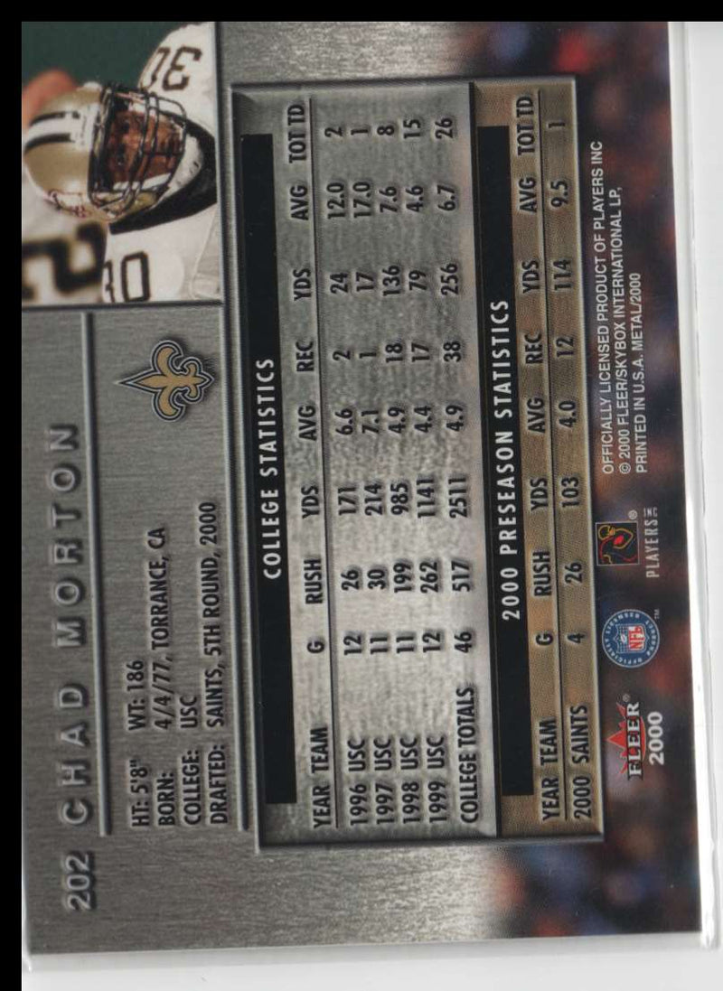 2000 Metal Emerald Chad Morton