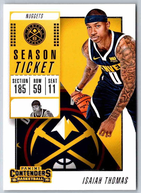 2018 Contenders Isaiah Thomas #36