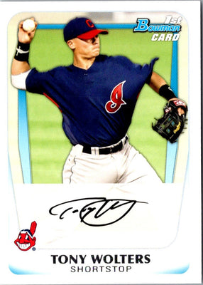 2011 Bowman Prospects Tony Wolters #BP98