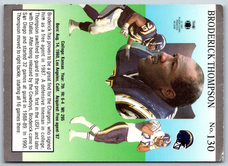 1991 Ultra Broderick Thompson