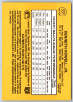 1986 Donruss Ken Howell #229