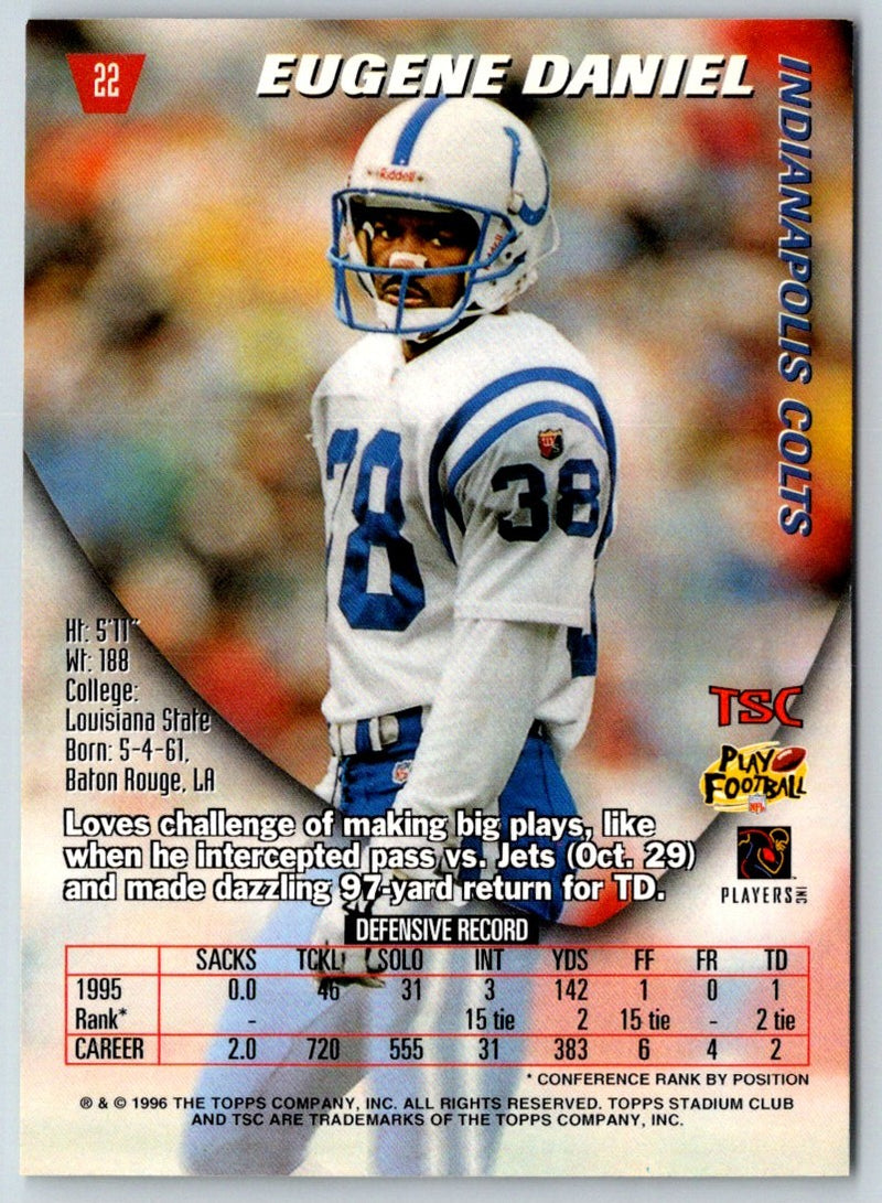 1996 Stadium Club Members Only Eugene Daniel
