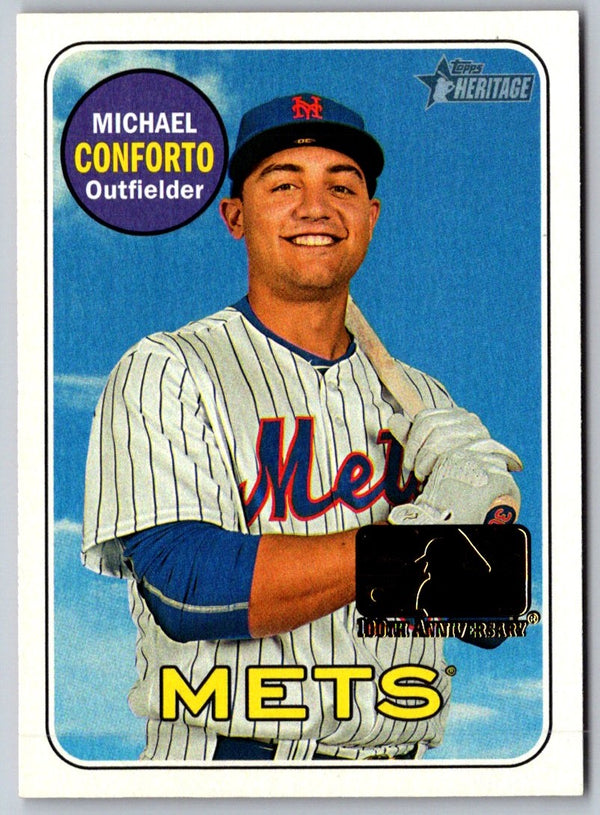2018 Topps Heritage Michael Conforto #364