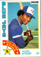 1984 O-Pee-Chee Lloyd Moseby #3