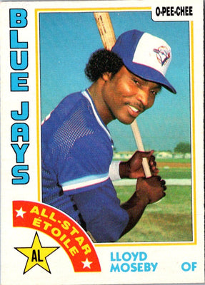 1984 O-Pee-Chee Lloyd Moseby #3