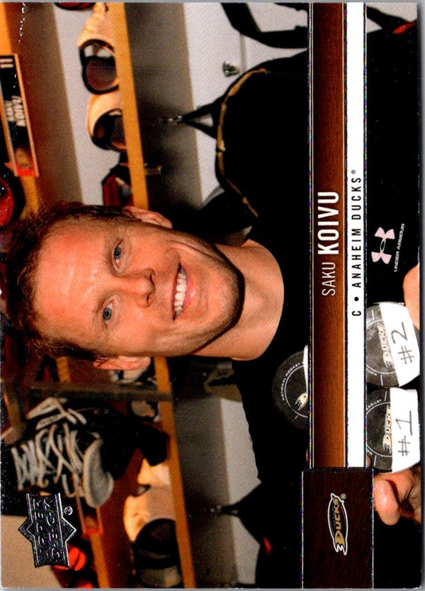 2012 Upper Deck Saku Koivu #1