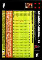 2007 Topps Orlando Cabrera #546