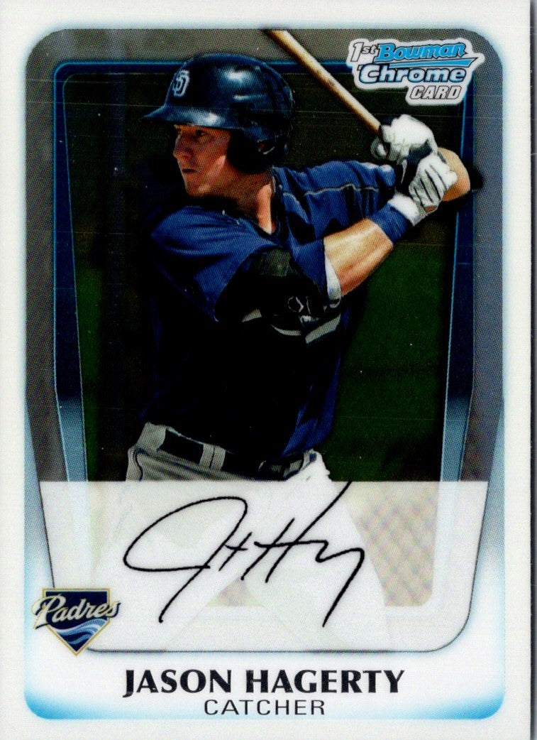 2011 Bowman Chrome Prospects Jason Hagerty