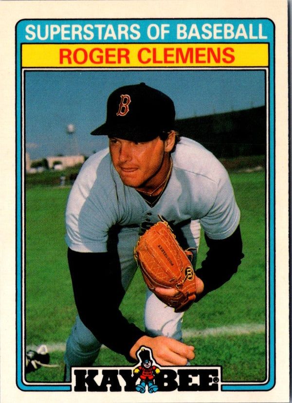 1987 Rob Broder Action Superstars 3x5 (unlicensed) Roger Clemens #3