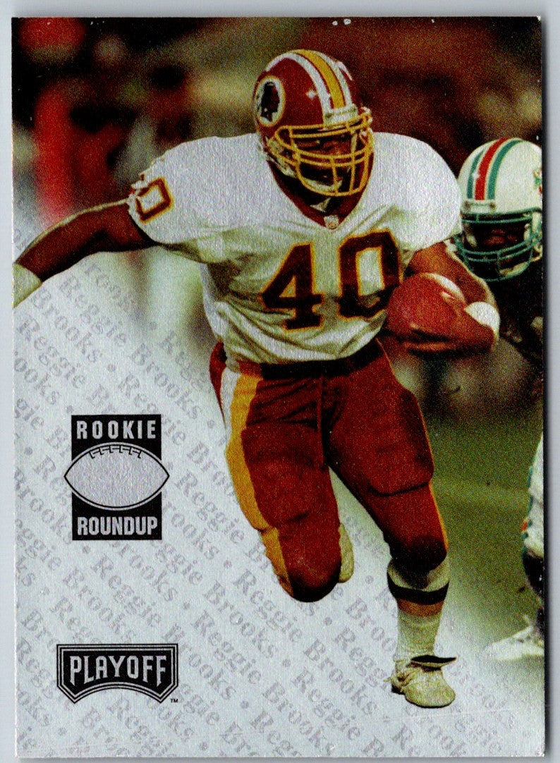 1993 Playoff Rookie Roundup Redemption Reggie Brooks