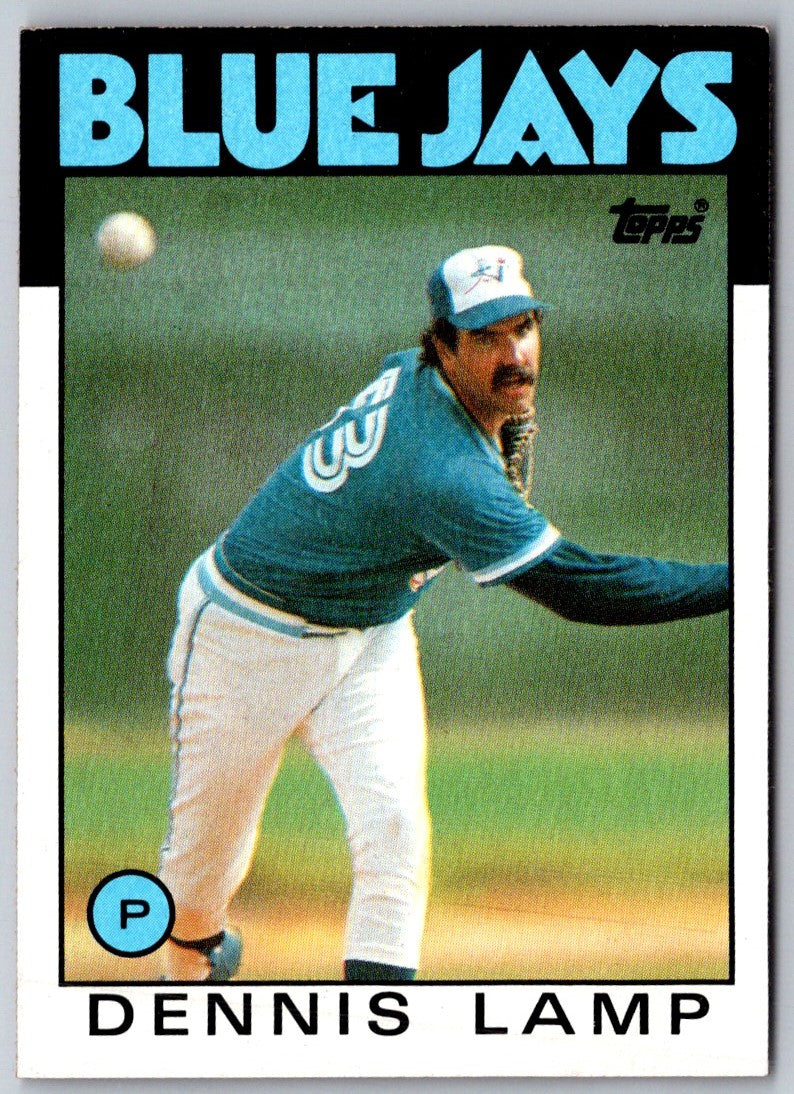 1986 Topps Dennis Lamp