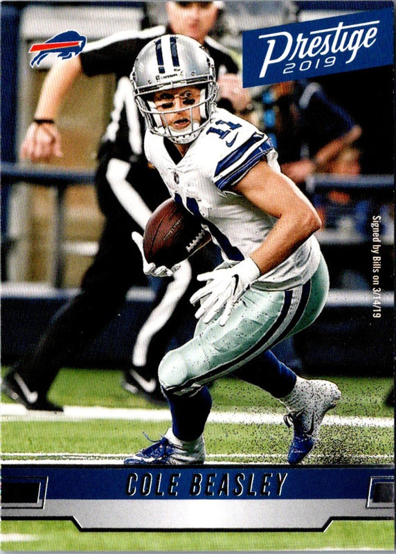 2019 Panini Prestige Cole Beasley #34