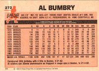 1983 O-Pee-Chee Al Bumbry #272
