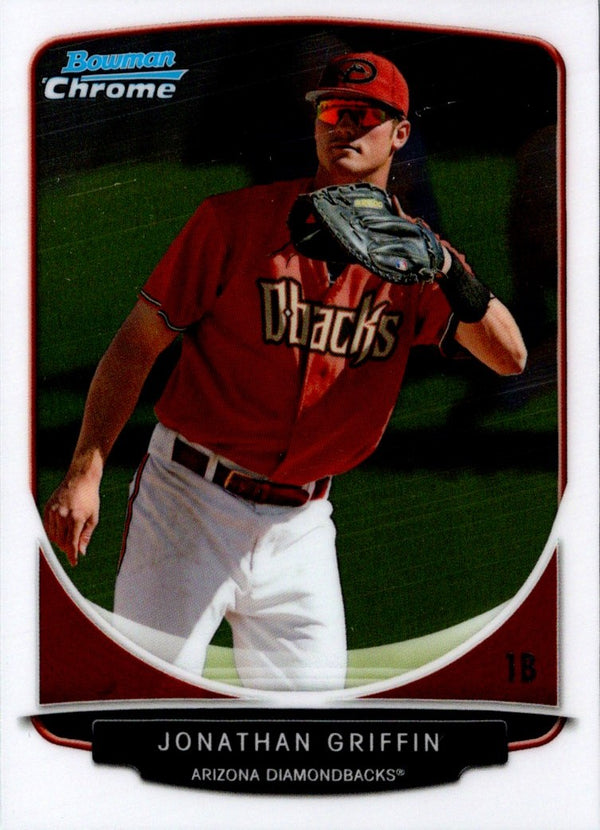 2013 Bowman Chrome Prospects Jonathan Griffin #BCP2