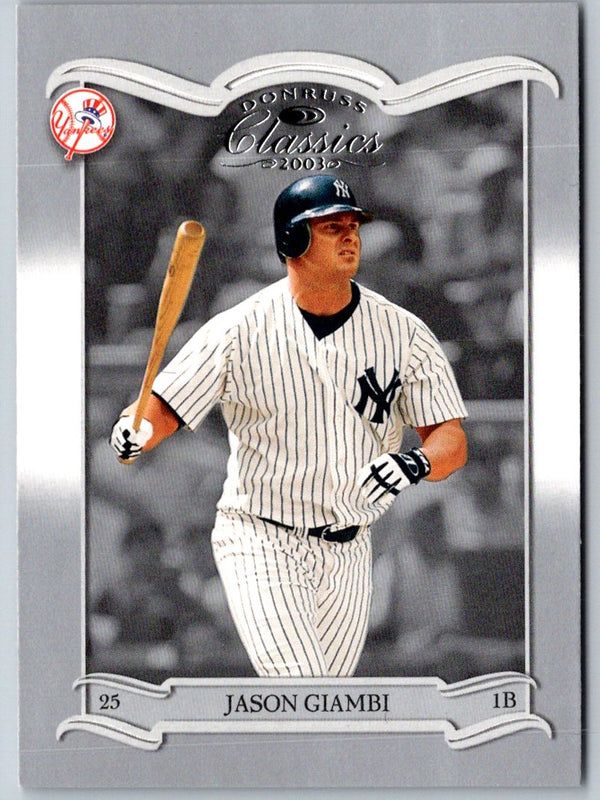 2003 Donruss Classics Jason Giambi #60