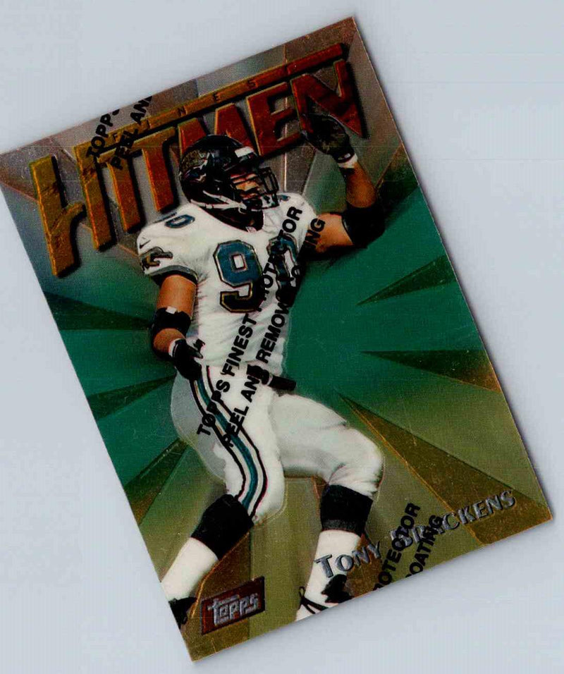 1997 Topps Finest Football Tony Brackens