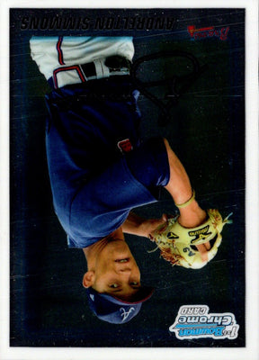 2010 Bowman Draft Picks & Prospects Chrome Andrelton Simmons #BDPP23