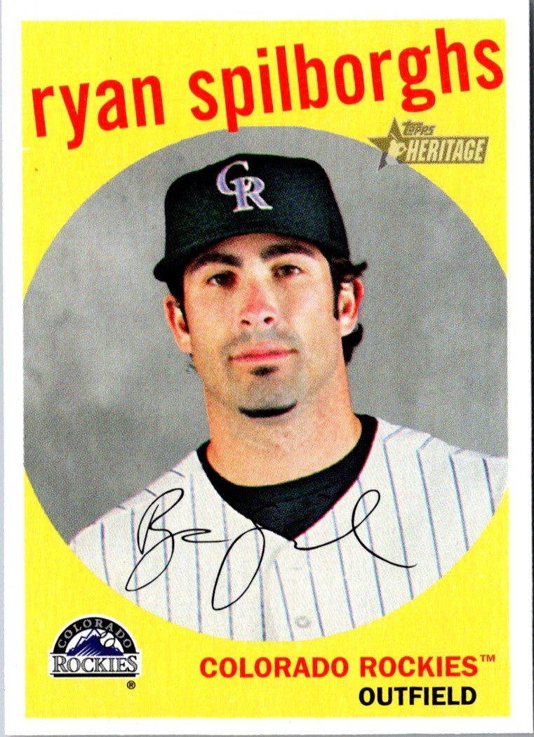 2008 Topps Heritage Ryan Spilborghs