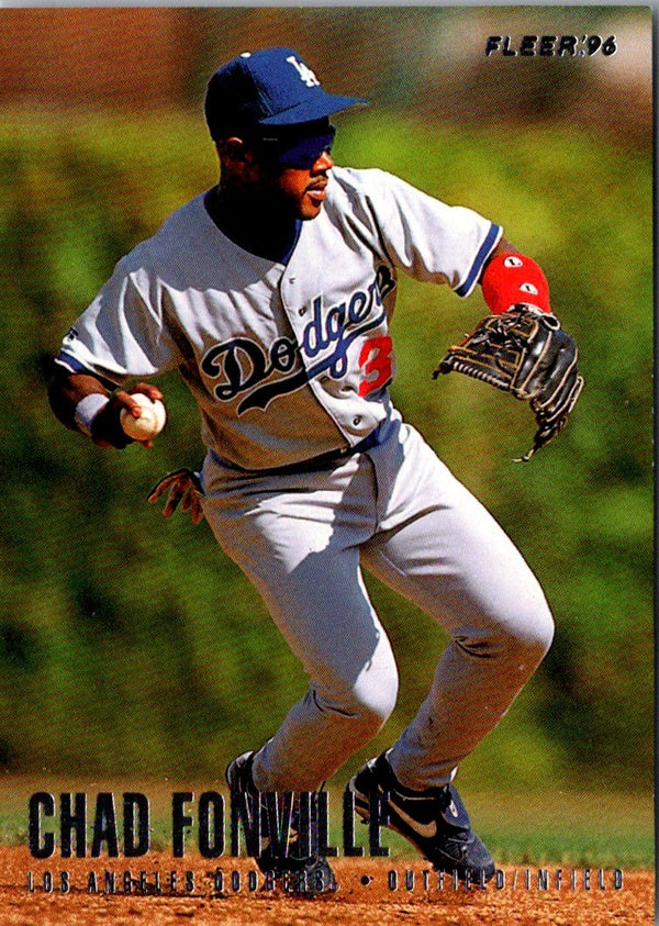 1996 Fleer Los Angeles Dodgers Chad Fonville #6