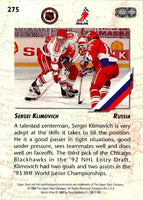 1993 Upper Deck Sergei Klimovich #275