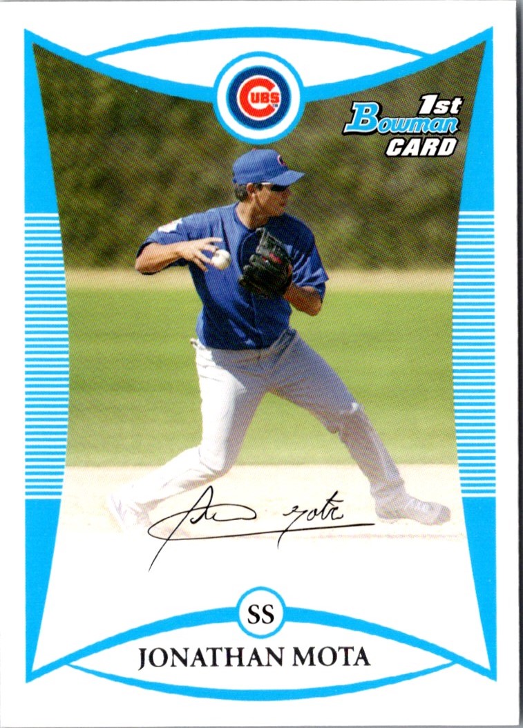 2008 Bowman Prospects Jonathan Mota